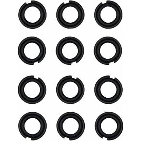 12 sets of 1/2" Impact Retaining Ring,Square Drive Socket Retainer Ring Clip with O-Ring Or Type Impact Wrenchs