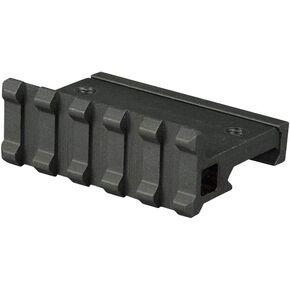 Low Profile Tactical Picatinny/Weaver 90 Degree Angle Pro Mount, 2.16" Long with 5 Slots