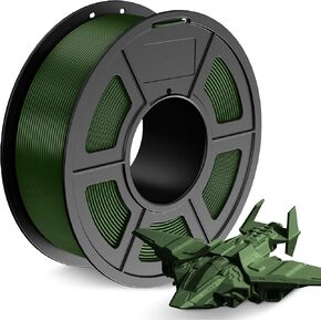 High Speed PLA Plus Filament 1.75mm, High Toughness 3D Printer Filament, High Flowable Rapid PLA+ for Fast Printing up to 600mm/s, Fit Most FDM 3D Printers,1KG Olive Green