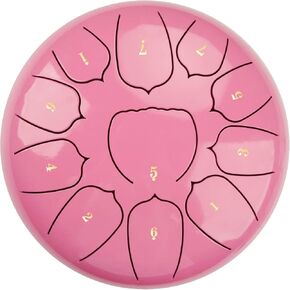 Drum, 10-inch Tongue Drum Steel Tongue Drum With Drum Bag for music lovers and beginners to learn (#1)