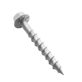 SD9112R500 Strong-Drive SD Connector Screws Compatible with Simpson Strong-Tie, 9 x 1-1/2 In. 1/4" Hex Head with 0.370"-Dia, Replace 10D Nails, Highly Resistant to Deformation and Wear (500-Qty)
