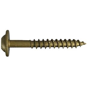 #10 x 1-1/2" Round Washer (Modified Truss) Head Screw Torx/Star Drive Head Wood Screw (1 Pound ~112 Screws) Multipurpose Wood Screws for Construction, Cabinets and Furniture.