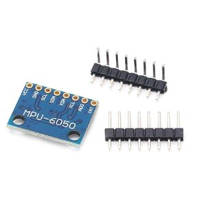 وحدة MPU-6050، لوحة مستشعر جيروسكوب ومقياس تسارع 6DOF، تصميم GY-521 PCB مع جيروسكوب ثلاثي المحاور ومقياس تسارع