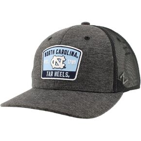 ZHATS Standard NCAA Officially Licensed Trucker Hat Carson Patch Switchback Black, One Size