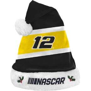 FOCO NASCAR Ryan Blaney Embroidered Colorblock Santa Hat