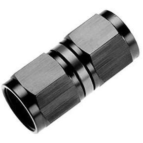 8100-03-2-03 Female To Female AN/JIC Swivel Coupling - Black