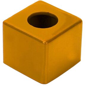 Zerone Chalk Holder Portable Billiards Chalk Pool Cue Chalk Holder Billiards Accessory(Yellow)