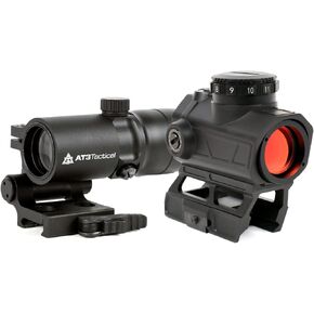 AT3™ Alpha Red Dot Sight with Shake Awake + 4xRDM Quick Detach Magnifier Combo Kit