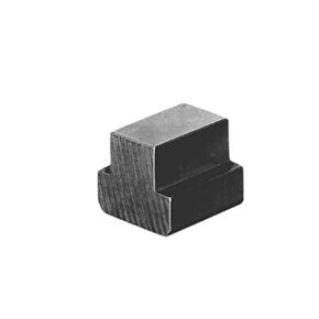 J.W. Winco A84541 No. 508R Steel T-Slot Nut, Semi-Finished, Fits 14 mm Table Slot