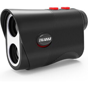 Golf Range Finder with Slope Magnetic, Laser Rangefinder 1200 Yards, High Precision Golf Distance Rangefinder with Flag Pole Locking Vibration, 6X Magnification, Gift for Father Husband