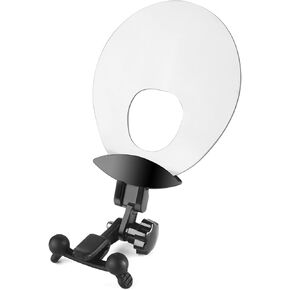 Plastic Saxophone Deflector Sound Deflector Shield with Mute & Reflect Sound Functions for Wind Instrument