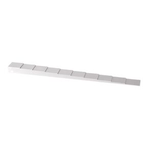 10 Step Test Calibration Block Step Wedge for Ultrasonic Thickness Gauge #304 Stainless Steel 0.100'' 0.200'' 0.300'' 0.400'' 0.500'' 0.600'' 0.700'' 0.800'' 0.900'' 1.000''