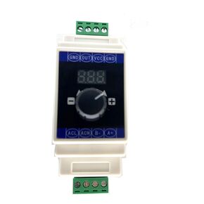 Rail Mounted Current 0-20MA DC 24V(15-28V) Signal Generator Analog Variable Frequency Valve Display