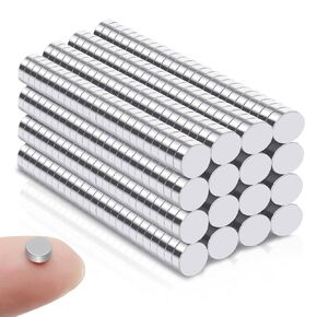 400pcs 3x1mm Small Magnets,Neodymium Magnets Small,Rare Earth Magnets Strong Magnets Heavy Duty,Small Round Disc Magnets for Small Neodymium Magnet for Industrial, Billboard,Office