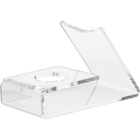 HANABASS Acrylic Table Tennis bat Holder PingPong Storage Rack PingPong Paddle Display Stand with Ball Storage Shelf