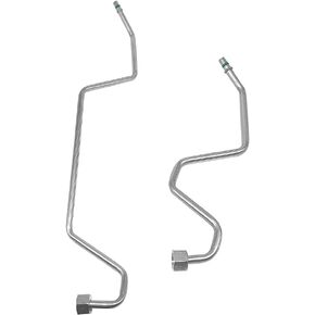 Rack Pinion Transfer Lines Fit for GMC Yukon Sierra Chevy Avalanche Tahoe Suburban Silverado Cadillac Escalade ESV 2008-2014 Rack and Pinion Hydraulic Hard Lines Replace 15254059 15254058