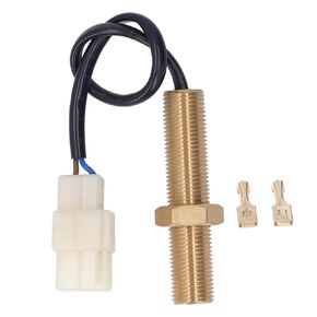 Magnetic Rotate Speed Sensor, Aluminum Alloy Generator Rotate Speed Sensor, M16 Thread Ip44 Protection Generator RPM Speed Sensor 50v