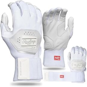 Rawlings | Workhorse Baseball Batting Gloves | Compression Strap | Youth Sizes | Multiple Colors