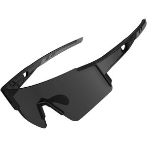 Polarized Sports Sunglasses for Men Women,Running Baseball Fishing Sunglasses,Cycling MTB Bike Glasses UV400