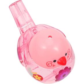 Vaguelly Bird Whistle Warbler Plastic Water Whistle with Lanyard Bird Call Whistle Novelty Water Warbler Musical Instrument Toy for Kids Birthday Party Favors