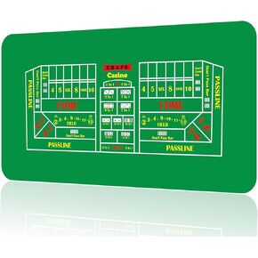 SEETOOOGAMES Poker Table Top Mat