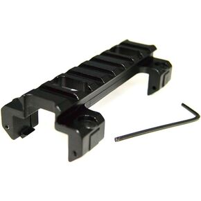 HWZ Aluminum MP5 G3 GSG5 GSG-5 A5 Claw Scope, Red Dot Sight Picatinny Weaver Mount, 8 Slots, 3.5" Long, Works with Walther
