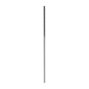 HARFINGTON Carbide Square Nose End Mill Bit 1/16" Cut Dia 4 Flutes TiAlN Coated Milling Cutter for Hardened Steel Metal (1/16" Shank 1" Cut Length 3" Long 30 Degree HRC53-55)