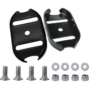 1727854BMYP Snow Blower Skid Shoes for Murray 780-704 Simplicity John Deere 1130SE 928E 827E 1028E Snowlower Replace Two Stage Snow Blower Parts 2pcs Black