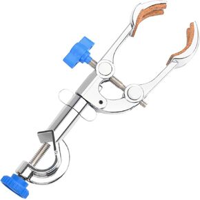 Stonylab 4-Prong Swivel Clamp مع تعديل الاتجاه، قوي، ضبط فردي، مشبك دوار 360 درجة مع رأس رئيس للاستخدام المختبري