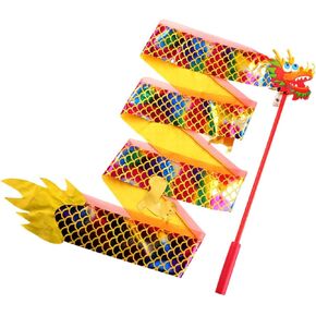 Milisten 2 Pcs Ribbon Dancing Rainbow Streamers Party Favors for Kids 4-8 Rhythm Dance Pride Stuff