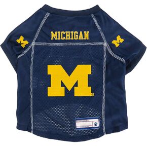 Littlearth Michigan Wolverines NCAA Basic Pet Jersey
