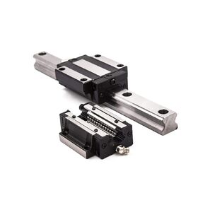 TEN-HIGH HSR20 250mm Linear Guide Rail Linear Motion Slide Rails Linear Motion Products, for CNC Routers, 1pcs Rail + 2pcs HSR20CA Blocks Bearing