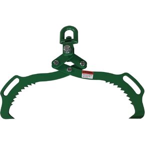 2 Serrated 18in Swivel Claw Hook,Log Lifting Tongs, Heavy Duty Grapple Timber Claw,Lumber Skidding,Log Lifting -18in