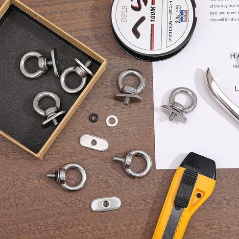 8 قطعة 316 المسار جبل التعادل أسفل الثقوب الفولاذ المقاوم للصدأ قوارب الكاياك المسار جبل التعادل أسفل العيينة السكك الحديدية لقوارب الكاياك قارب بنجي الحبل أو الحبال in Kuwait