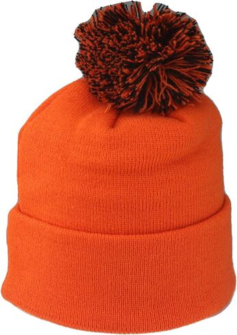 ZHATS Unisex Kid's NHL Officially Licensed Youth Beanie Pom Icon Team Color in Saudi Arabia