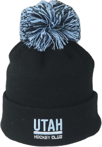ZHATS Unisex Kid's NHL Officially Licensed Youth Beanie Pom Icon Team Color in Saudi Arabia