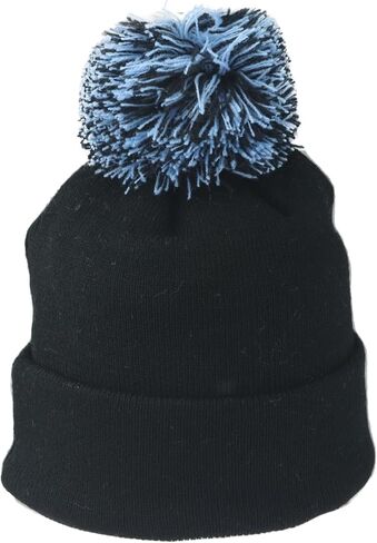 ZHATS Unisex Kid's NHL Officially Licensed Youth Beanie Pom Icon Team Color in Saudi Arabia