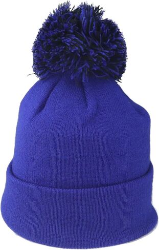 ZHATS Unisex Kid's NHL Officially Licensed Youth Beanie Pom Icon Team Color in Saudi Arabia