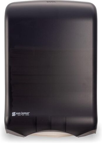 سان جامار ،Ultrafold Multifold/c-Fold ،موزع مناشف ،كلاسيكي ،11.75 × 6.25 × 18 ،Black Pearl in Kuwait