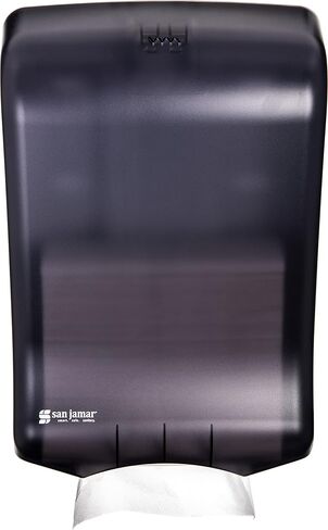 سان جامار ،Ultrafold Multifold/c-Fold ،موزع مناشف ،كلاسيكي ،11.75 × 6.25 × 18 ،Black Pearl in Kuwait