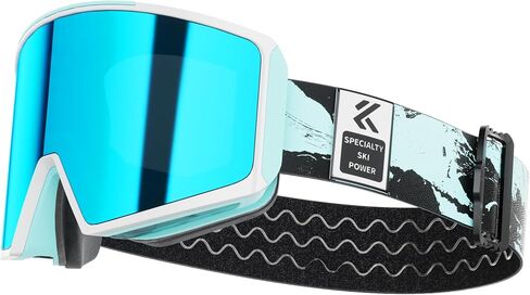 KAPVOE ski goggles Magnetic lens, Anti-fog, UV400 protection, Suitable for men, women and teenagers K719 in Saudi Arabia