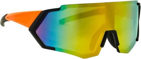 Calabria 7753RV Shield Cycling Sunglasses Mens Womens Mirrored Outdoor Sport Sun Wrap Around Shades UV400 Fishing in Saudi Arabia