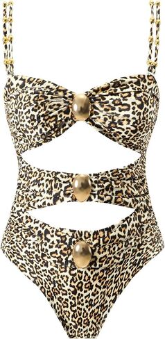 One Piece Swimsuit Women Slimming High Waisted Bikini Sets for Women Retro Ruched Bathing Suit Tummy Control in Saudi Arabia
