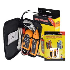 iMBAPrice IMBA-WH806R Wire Tracker for Network (RJ45) UTP/STP/Cat5/Cat6 and Telephone (RJ11) Line Finder Diagnose Tone Tracer Cable Tester