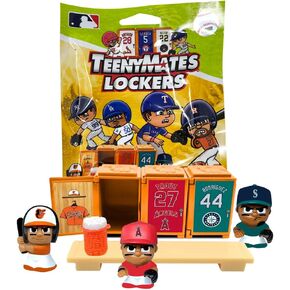 Party Animal TeenyMates MLB Baseball 2024 Locker Room Set Pack, Green
