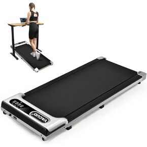 Walking Pad, Under Desk Treadmill for Home Office, 2 in 1 Portable Walking Treadmill with Remote Control, Walking Jogging Machine in LED Display