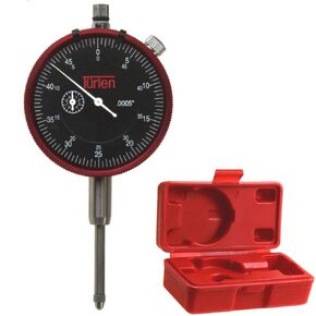 0-1"/0.0005" Dial Indicator AGD Spec w/Lug Back Carbide Tip High Visibility High Precision w/Case