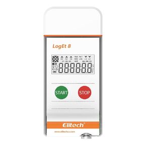 Elitech USB Temperature Data Logger Reusable Temperature Recorder Digital Refrigerator Thermometer High Accuracy Auto PDF Report USB Port 32000 Points LogEt8T, -30～70℃