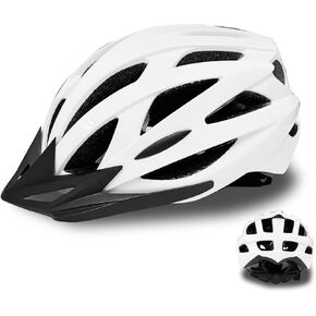 Bike Helmet Adult Men, Adjustable Bicycle Helmet for Women, Cycling Helmet Safety Certified