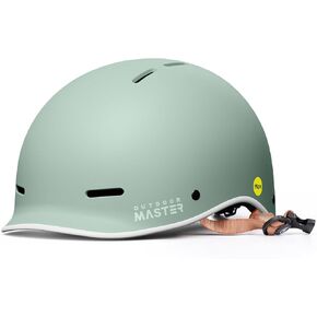 OutdoorMaster MIPS Adult Bike Helmet,Adjustable Cycling Helmet for Men & Women - Safety Certified for Bicycle Skateboard Road Bike Skating Roller Commuting Helmet